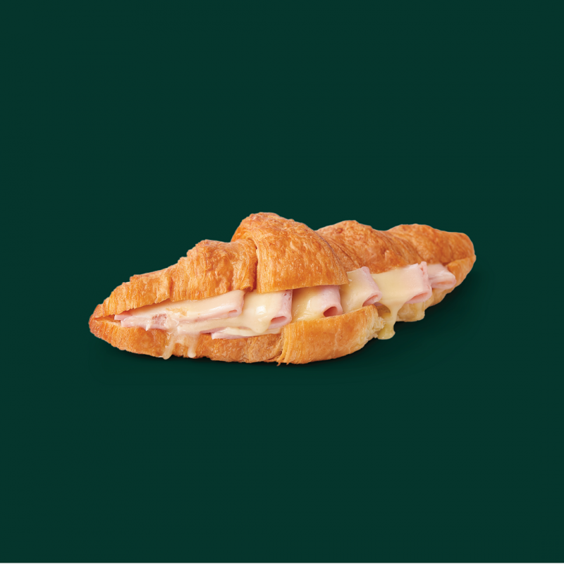 Ham And Cheddar Croissant Starbucks Thailand 7158