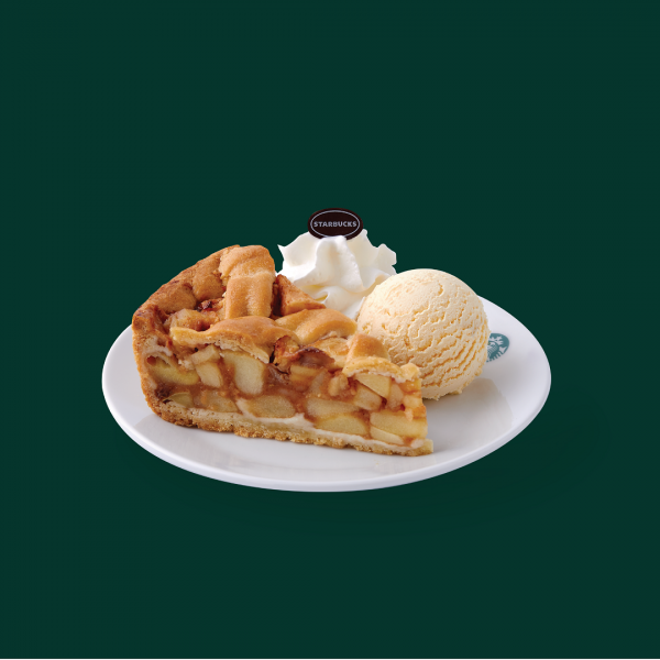 Classic Apple Pie with Ice cream