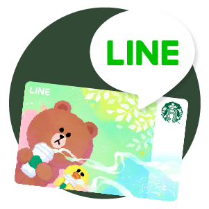 LINE FRIENDS Starbucks Card