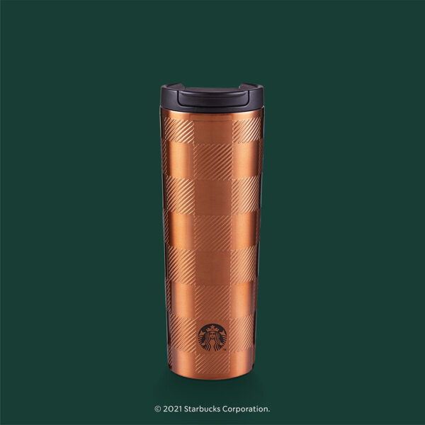 Copper Tartan Tumbler (16oz.)