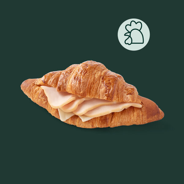 Chicken Ham & Emmental Cheese Croissant