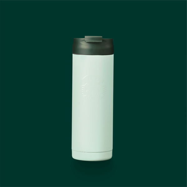 Green Siren Tumbler with Flip Lid (18oz.)