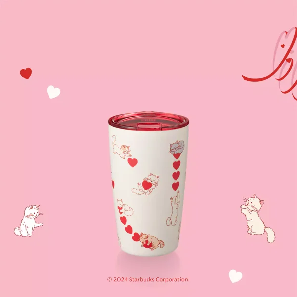 Cherry Blossom Snowglobe, Iced Coffee Tumbler, Flower Tumbler With