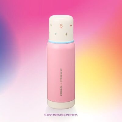 Pink & White Water Bottle (17oz.) – Starbucks Thailand